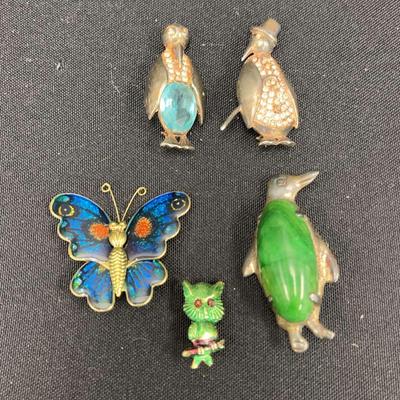 Brooches-Animals + More
