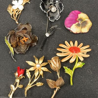 Brooches - Fashion Jewelry - Flowers