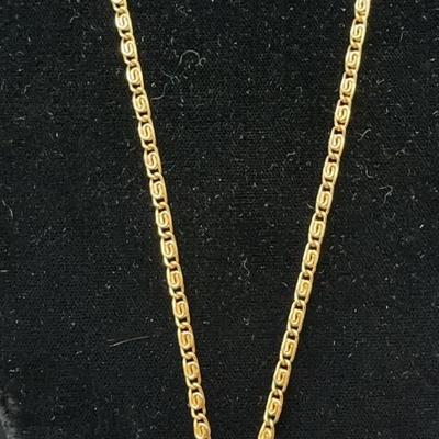 Reed & Barton Damascene Necklace + Earrings