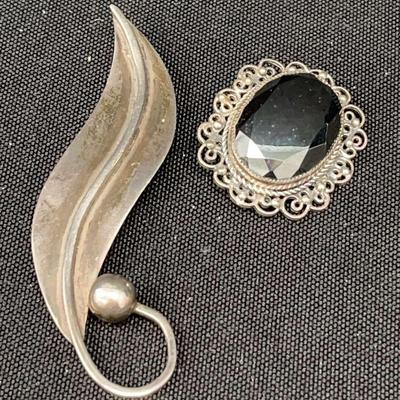 Sterling Brooches