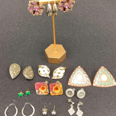 Silvertone Earrings 