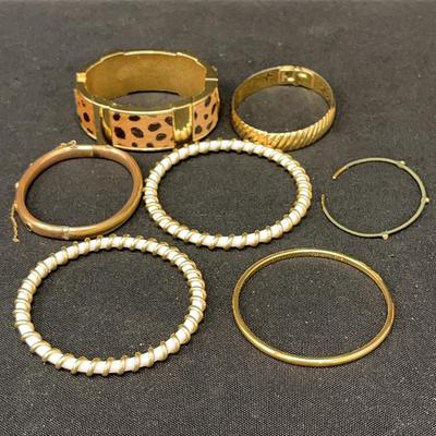 Gold Tone Bracelets