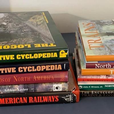 Locomotive Enyclopedias And Model Train Coffee Table Books
