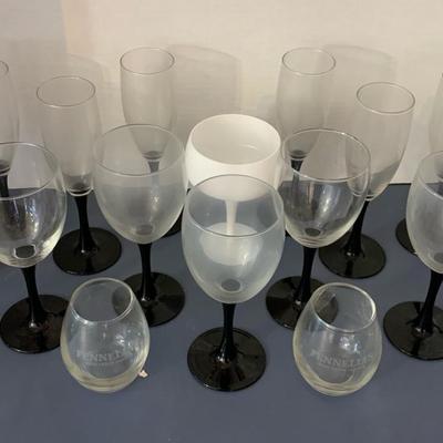 Nuance Black Stem Goblet