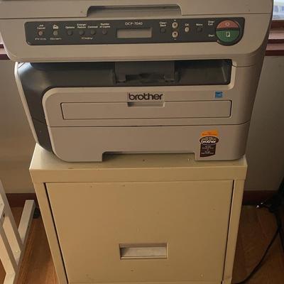 Brother Copier Printer Scanner & File Cabinet