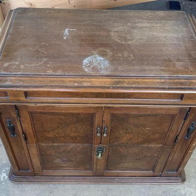 Vintage Wooden Cabinet 