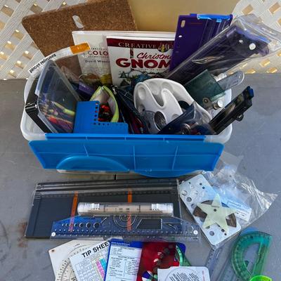 Miscellaneous Art, Cutting And Measuring Supplies