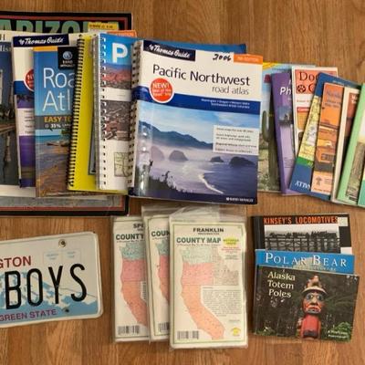 Travel Guides And Atlases 
