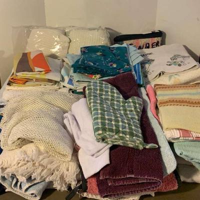 Vintage Bed Linens and Towels
