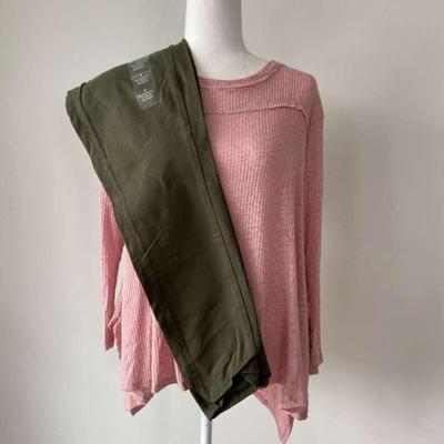 Bobeau Top New With Tag-XS, Eddie Bauer Skinny Pants New With Tag-6