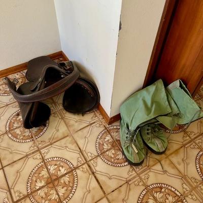 Sale Photo Thumbnail #29: Horse saddles