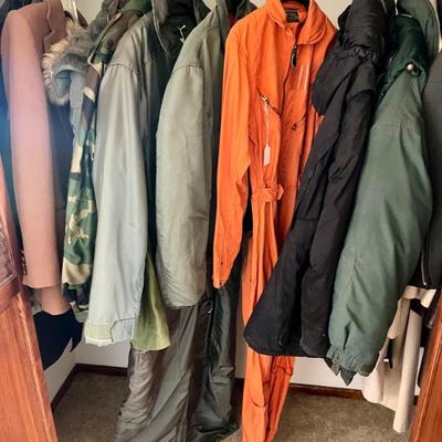 Sale Photo Thumbnail #4: Jumpsuits, army coats, winter gear