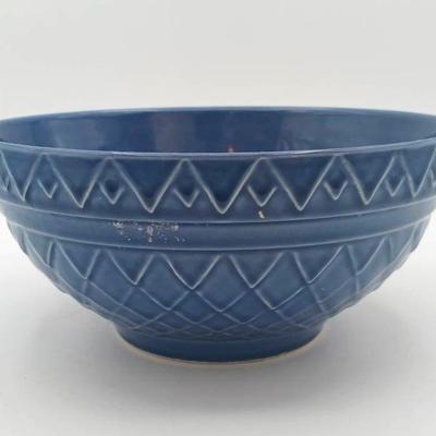 Portuguese Blue Pottery Bowl