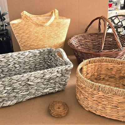 Collection of Woven Baskets
