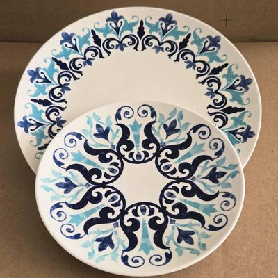 (2) BIA Cordon Bleu Platters