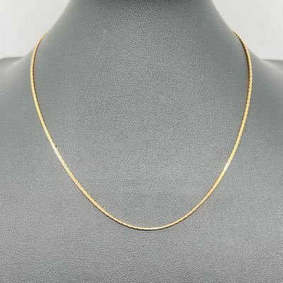16” 1/20 14K Gold Fill Necklace