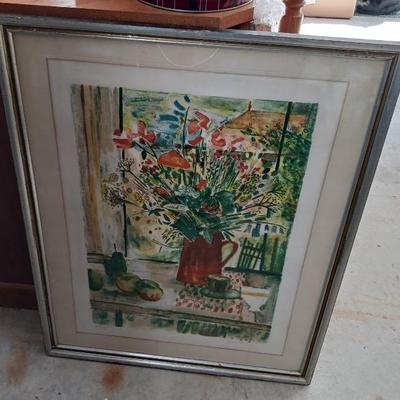 Painting Of Colorful Potted Flowers