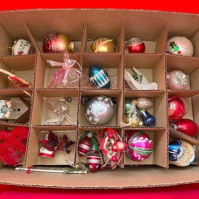 Vintage Christmas Ornaments 