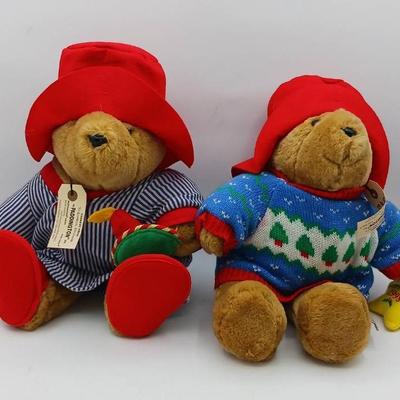(2) Paddington Bear Toys