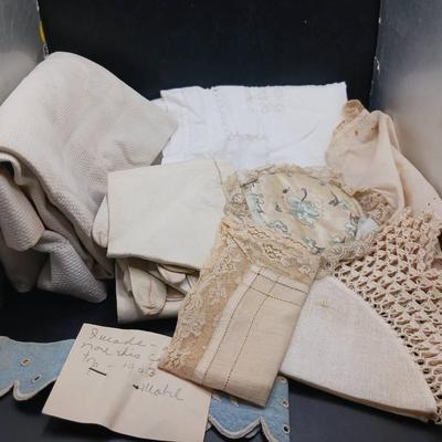 Miscellaneous Beige Cloths, Gloves, Etc...