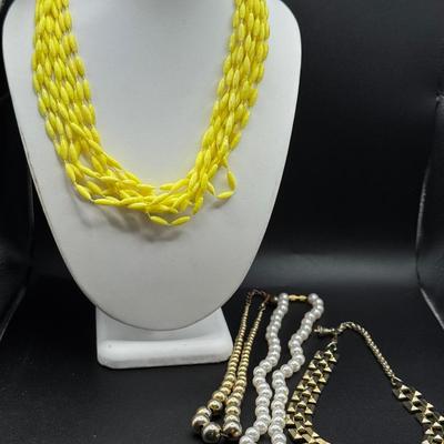 (4) Vintage Necklaces