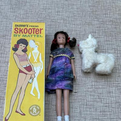 Mattel Barbie Skooter Vintage Doll