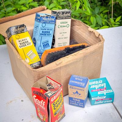 Vintage Shoe Shine Kit