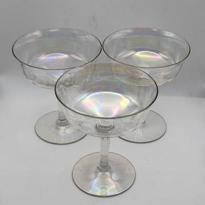 (3) Stout Stemware Glasses 