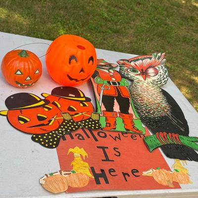Vintage Halloween Decorations 