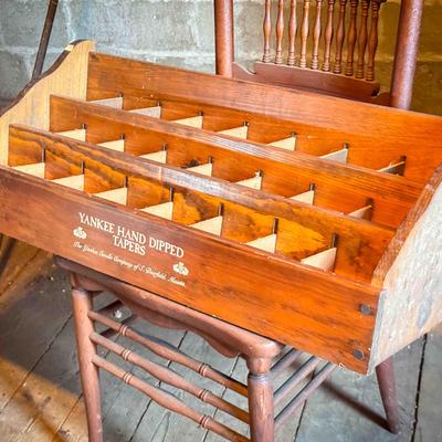 Vintage Yankee Candle Display Rack