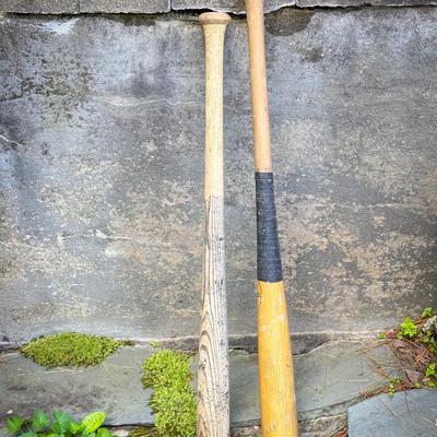 (2) Vintage Wood Bats