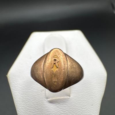 Vintage 10K Gold Stamped Ring