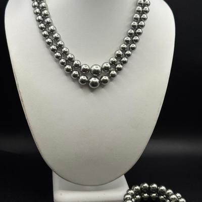 Vintage Bracelet And Necklace Set