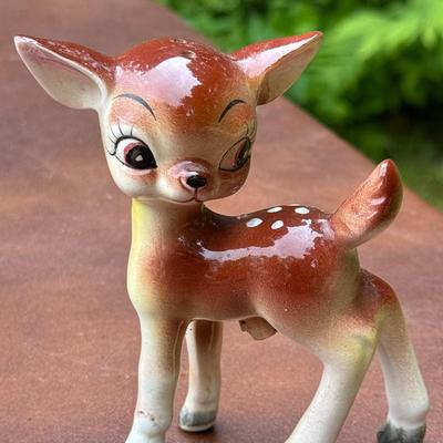 Vintage Deer Salt Shaker 
