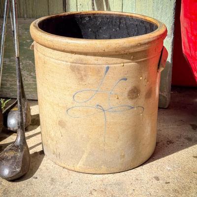 Antique Clay Crock