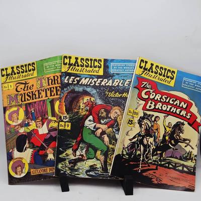 (3) Antique Comic Book