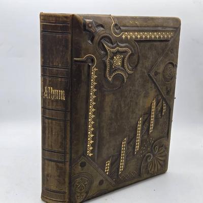 Antique Photo Album - JK Patch Shelburne Falls 1800's #6