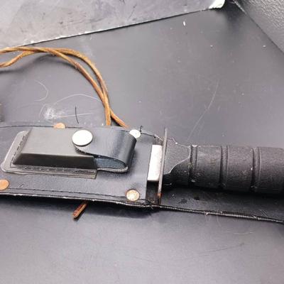 Knife With Sheath