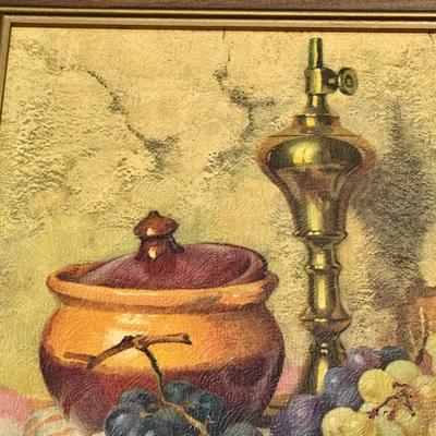 Still Life Print By French Artist Robert Chailloux
