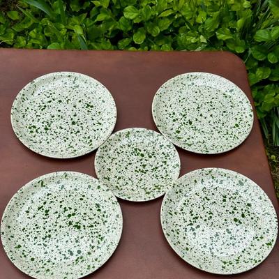 (5) Paden City Pottery Company Plates