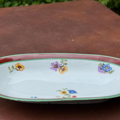 Moschendorf PM Bavaria Germany Rectangular Bowl