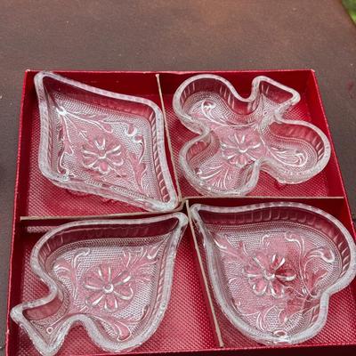 Indiana Tiara Sandwich Ashtray Set