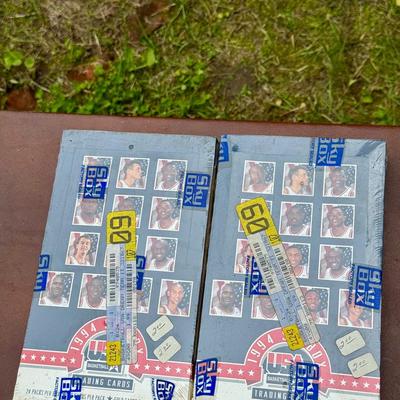 (2) Sealed Boxes – 1994 SkyBox USA Basketball Cards