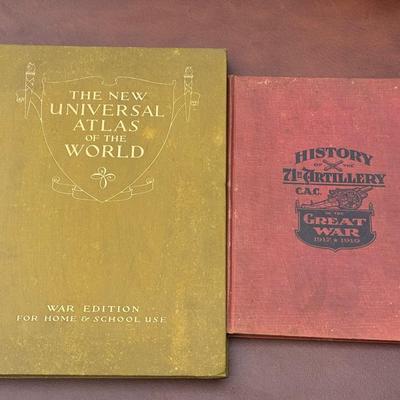 (2) Vintage War Books 
