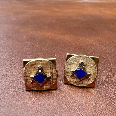 Masonic Lodge Cufflinks 