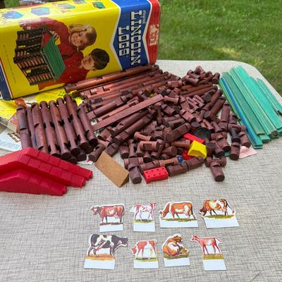 Vintage Original Lincoln Logs