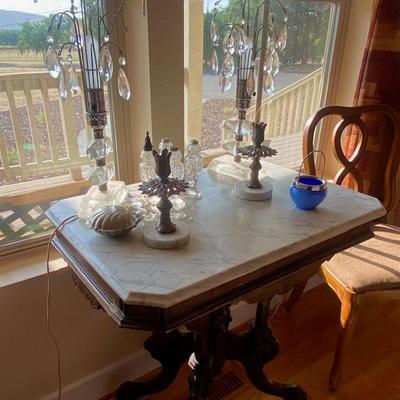 Sale Photo Thumbnail #9: crystal candle holders