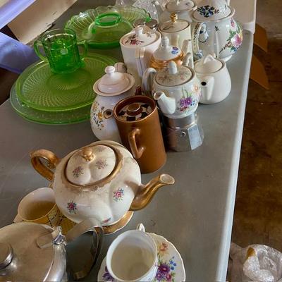 Sale Photo Thumbnail #24: tea pots, 