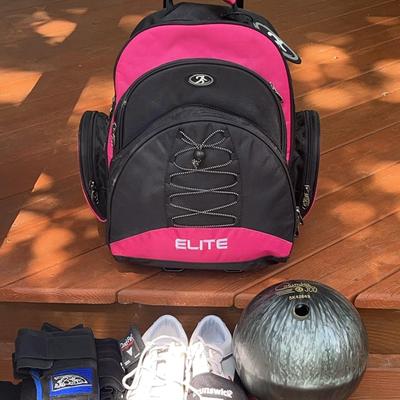 Bowling Ball And Accessories 