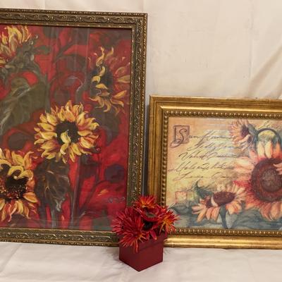 Sunflower Trio